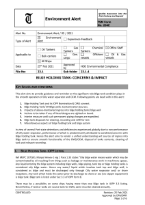 Environment Alert 05-2021 Bilge Holding tank