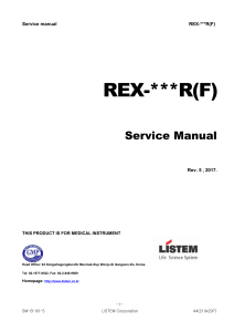 SM-B-00-5 REX-R(F) Service Manual R5