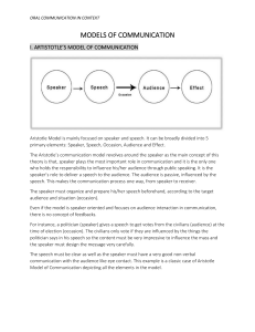 Models of Communication PDF