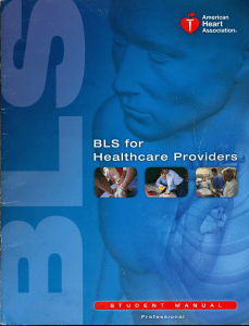 pdfcoffee.com bls-for-healthcare-providers-student-manualpdf-pdf-free