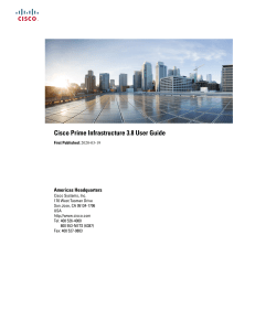 Cisco Prime Infrastructure 3.8 User Guide