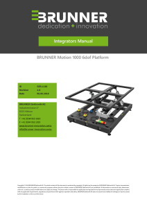 6-DOF Motion 1000 MAN Integrator Rev 1 0