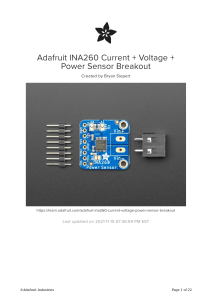 adafruit ina260 current voltage power sensor break-2489703
