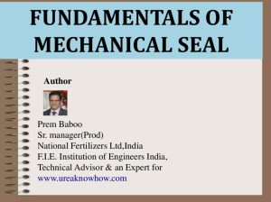 fundamental of Mechanical Seal 1655731277