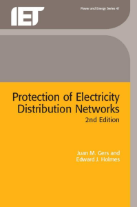 Protection of Electricity Distribution N