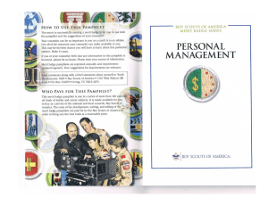 Personal Management Merit Badge Pamphlet (1)