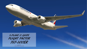 XP11 FF 767-300ER Guide