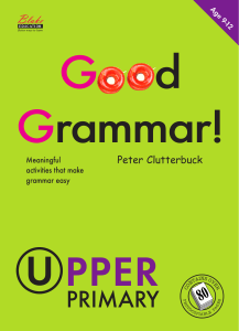Good Grammar Book 
