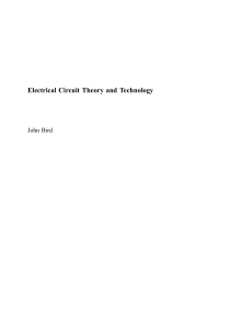 Electrical Circuit Theory and Technology 2E