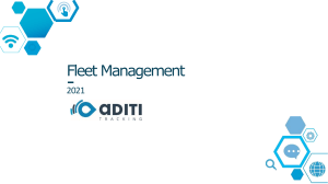Fleet tracking system - Aditi tracking