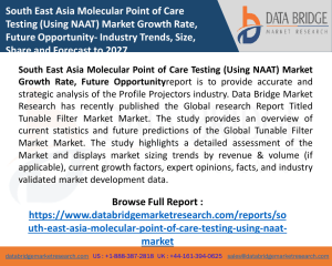 South East Asia Molecular Point of Care Testing (Using NAAT) Market  pdf
