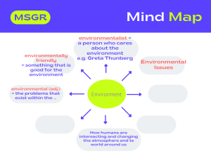 Environment mind maps