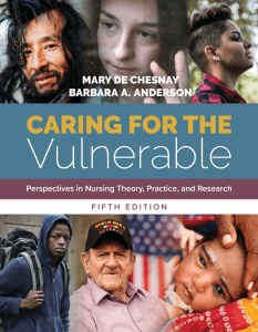 Caring for the Vulnerable 