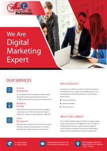 Web2tech Solutions Brochure