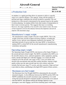 Aircraft as a Production Unit