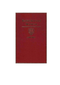 Amorc - H.spencer Lewis - Rosicrucian Manual