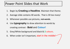 1.PowerPoint Slides that Work