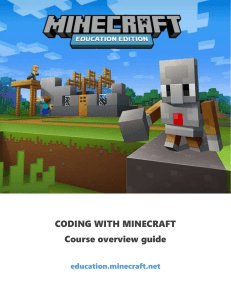 Coding-with-Minecraft-Course-overview-guide