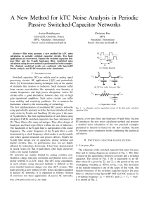 New Method for kTC Noise Analysis