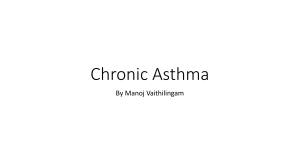 Asthma Presentation