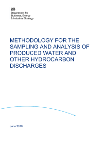 Methodology for the Sampling and Analysis of Produced Water and Other Hydrocarbon Discharges version 3