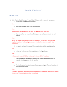 Comp200 SI Worksheet 7 - Suggested Solution