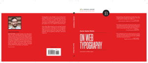 On-Web-Typography