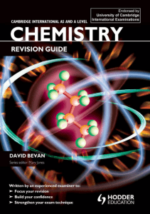 Chemistry Revision Guide