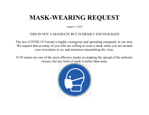 MASK REQUEST SIGN