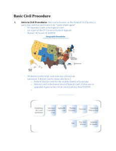 Basic Civil Procedure