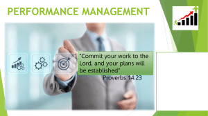 Topic 05 - Performance Management