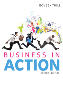 Courtland L. Bovée, John V. Thill - Business in action (2015, Pearson)