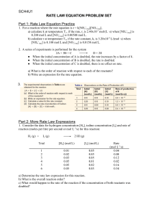 Rate Law Worksheet.doc