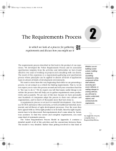 Mastering Requirements Process CH2