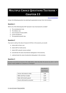 Economics 5 MCQ C13