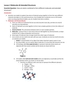 L2 Molecules and Extended Structures Notes
