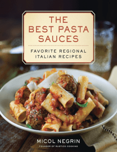 The Best Pasta Sauces  Favorite Regional Italian Recipes ( PDFDrive )
