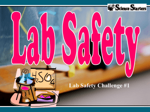 Lab Safety Whats Wrong