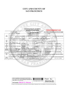 Birth Certificate San Francisco2