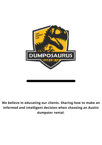 Dumposaurus Dumpster Rental Service (6)