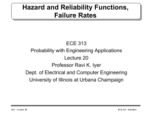 hazard failure rates