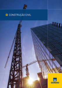 Catálogo GERDAU  Construção Civil