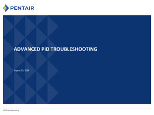 PID Troubleshooting Guide Update