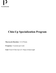 Chin-Up-Specialization-Program