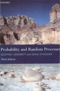 probability and random processes grimmett
