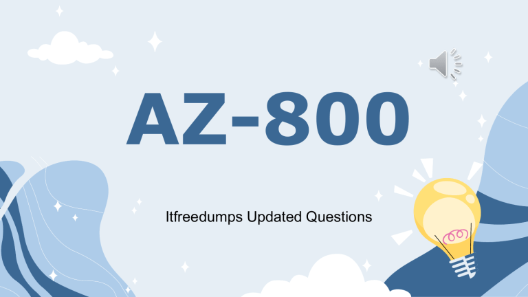 AZ-800 Musterprüfungsfragen
