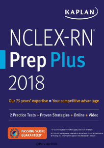 NCLEX-RN Prep Plus: Practice Tests & Strategies for Exam Success