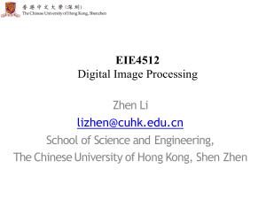 Digital Image Processing Lecture 1