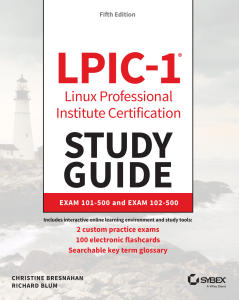 lpic-1-linux-professional-institute-certification-exam-101-500-and-exam-102-500-9781119582090-1119582091-9781119582120-9781119582083 compress