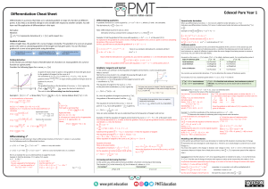 Ch.12 Differentiation